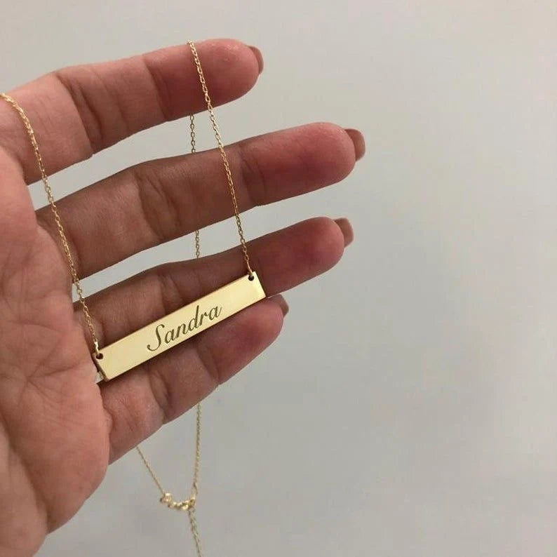 Made For You Gold Personalised Name Necklace