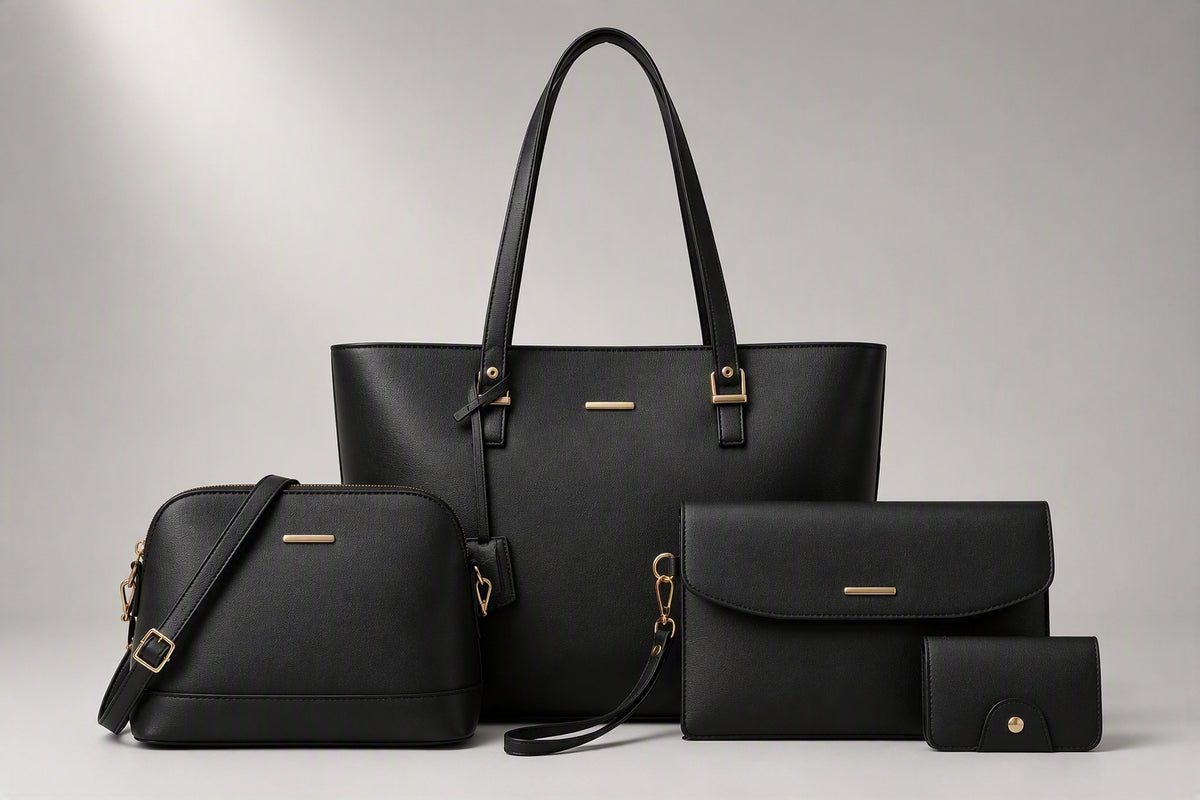 Classic Chic Sophia Black Tote