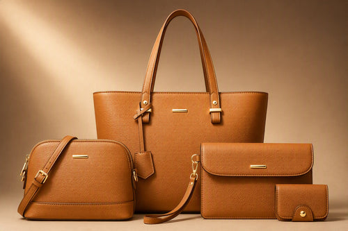 Effortless Luxe Sophia Brown Tote