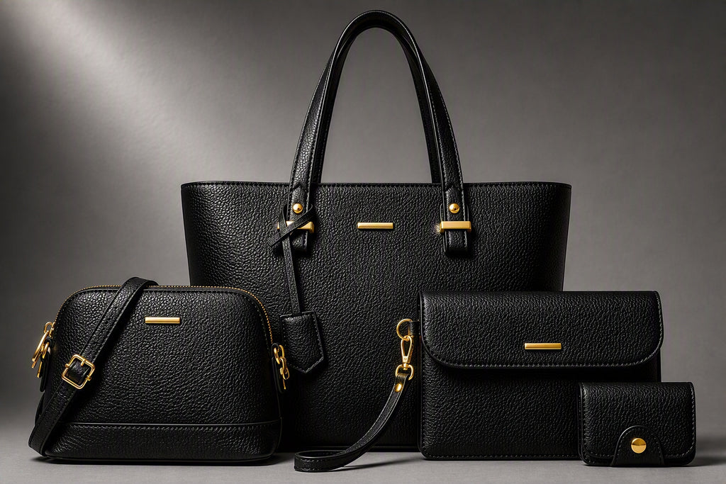 Classic Chic Sophia Black Tote