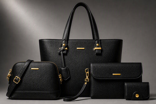 Classic Chic Sophia Black Tote